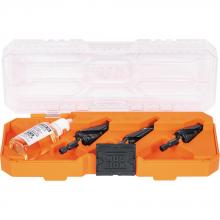 Klein Tools QRST3PC - Quick Release Step Bit Set, 3 Pc