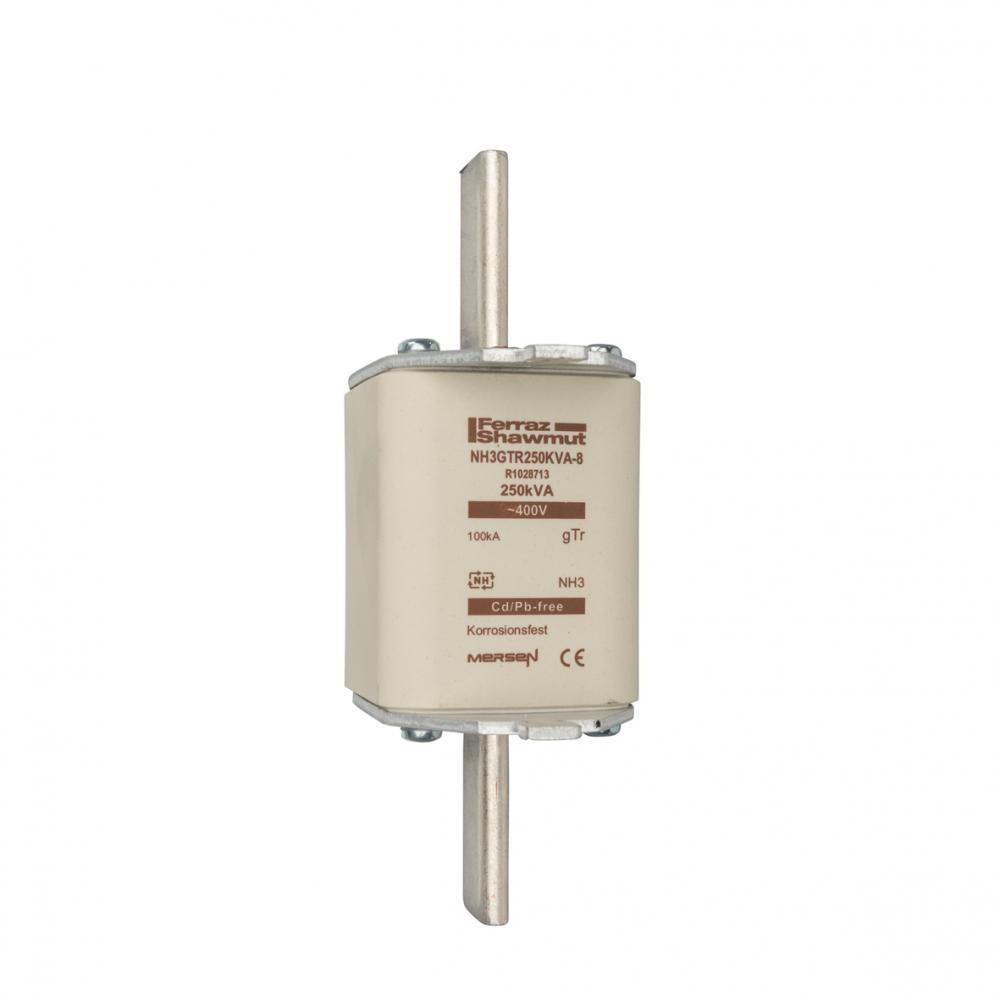 Fuse-link NH3 gTr 400VAC 361A 250KVA live tags T