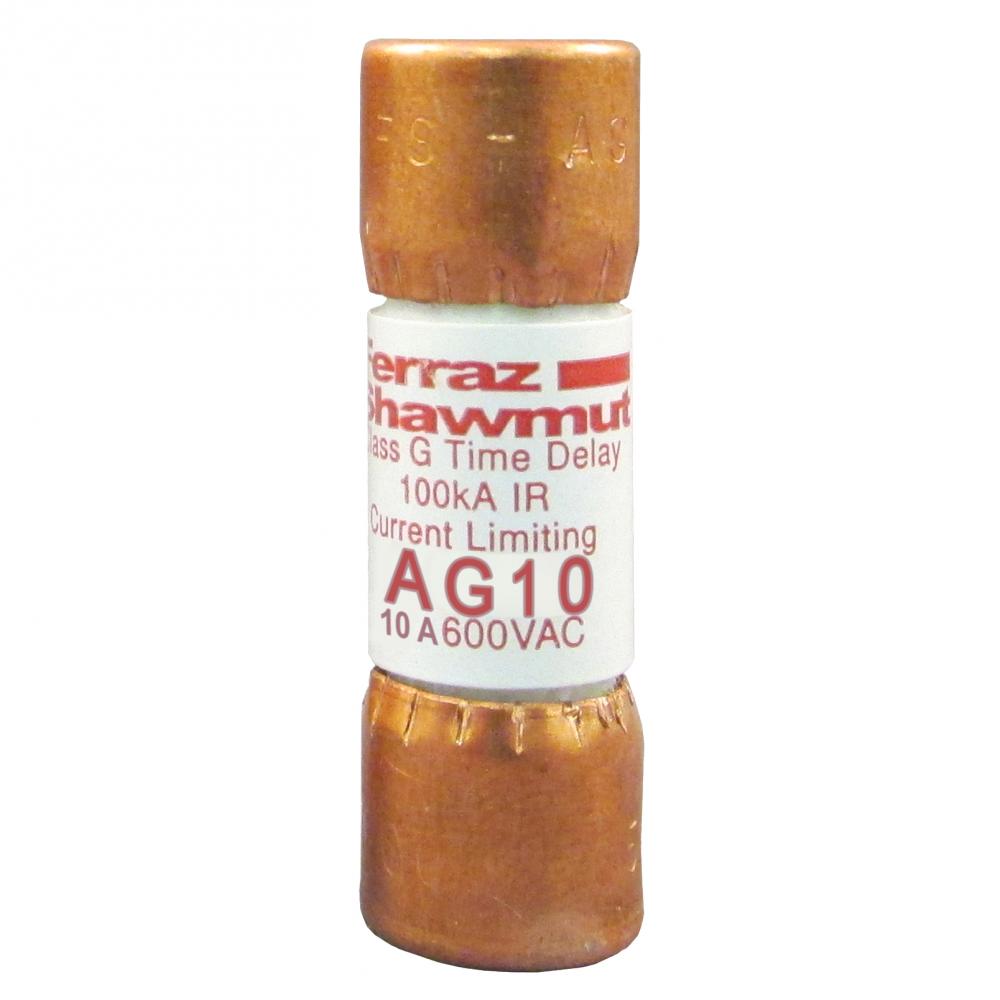 Fuse AG - Class G 600VAC 10A Time Delay Ferrule