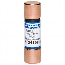 Mersen NRN15BP - Fuse NRN - Class H 250VAC 15A Ferrule 100 pack