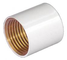 Southwire LFS-16WHT - 3/8" Thrdd Wht Fxtur Stm Couplr 3/8" ps