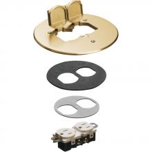 Arlington FLB6230MB - 6" BRASS COVER KIT 2 FL