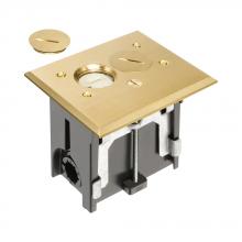 Arlington FLBA101MB - BRASS ADJ FLOOR BOX -