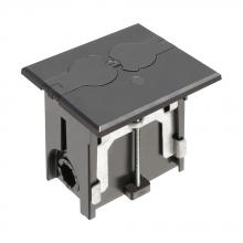 Arlington FLBAF101BL - BLACK FLOOR BOX - FLIP