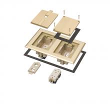 Arlington FLBC8528MB - BRASS FLOOR BOX