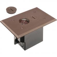 Arlington FLBR101BR - BROWN RETRO FLOOR BOX