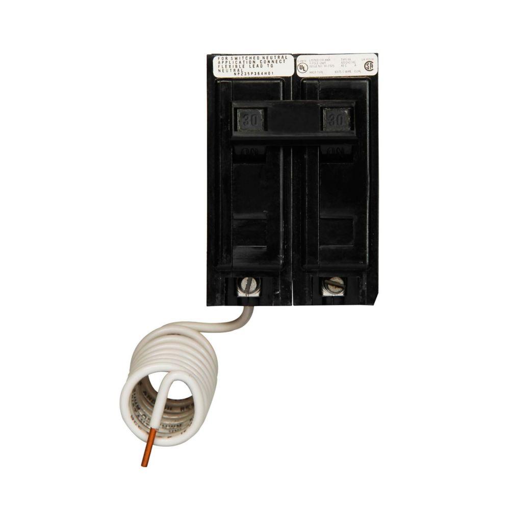 Thermal-Magnetic Circuit Breaker, 30A