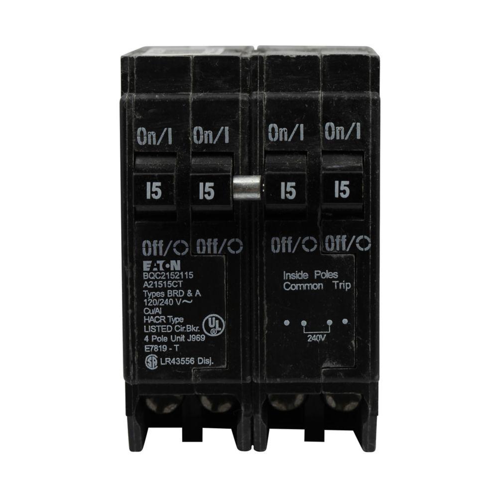 BQC Quad 1-15A/2P 1-30A/2P 120/240V 10K