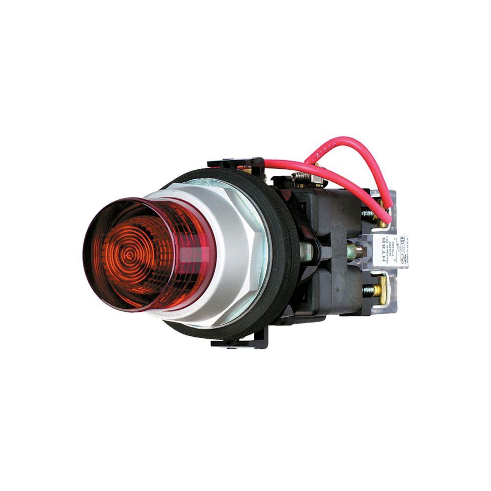 PUSH-TO-TEST Indic LGT 120V XFRMR LED GN