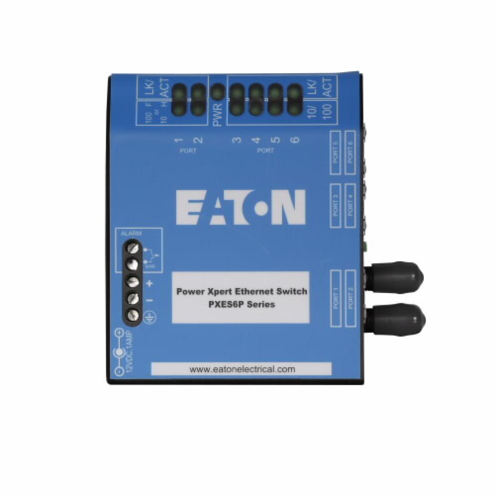 6 port Ethernet Switch: 5 copper/1 fiber