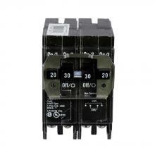 Eaton BRD220240 - BRD Quad 1-20A/2P 1-40A/2P 120/240V 10K