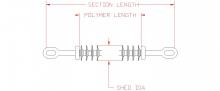 Hubbell Power Systems S025090S0000 - QSIL SUSP SL 25K E/E