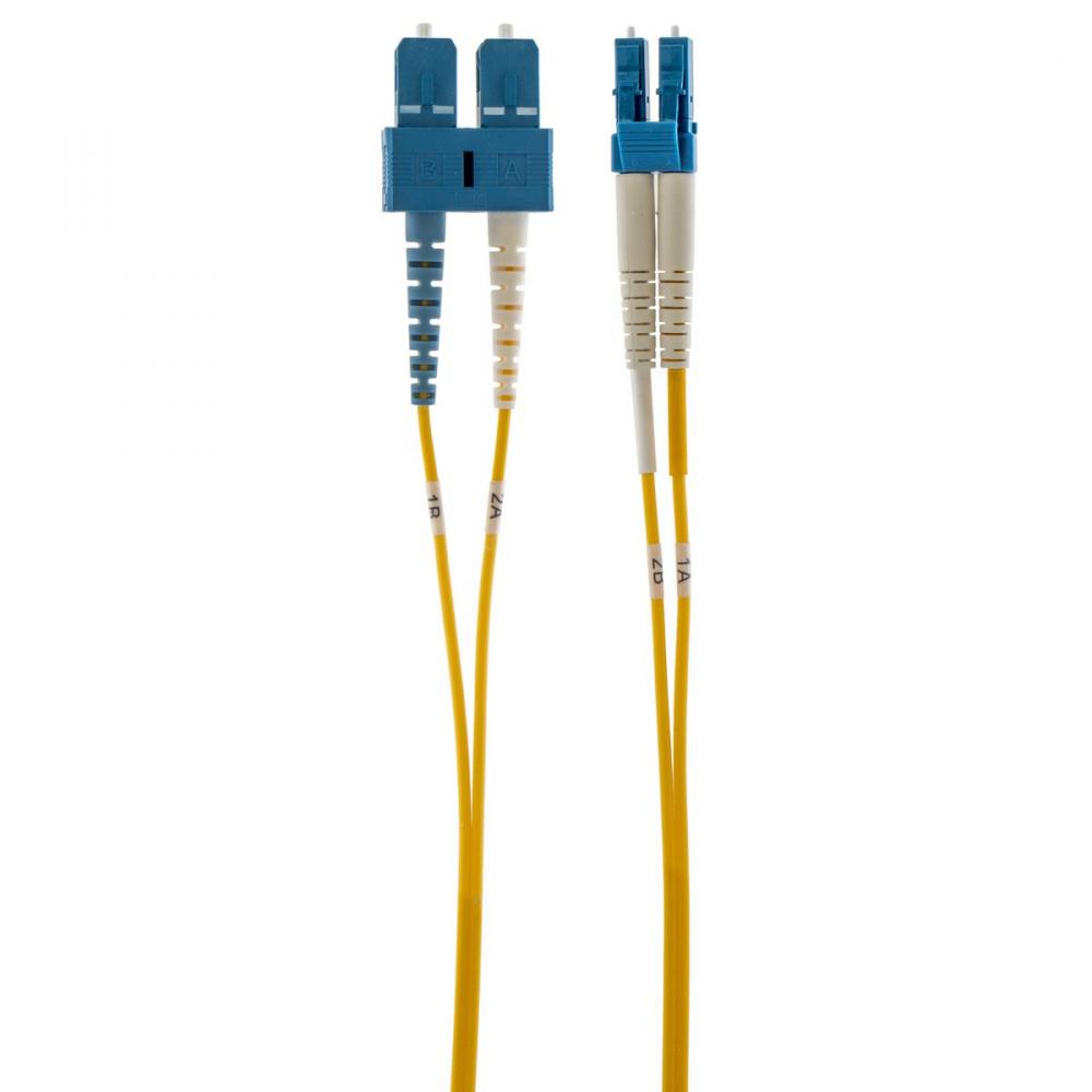 FIBER, P-CORD,PL,SM,DUP,LC-SC,1M