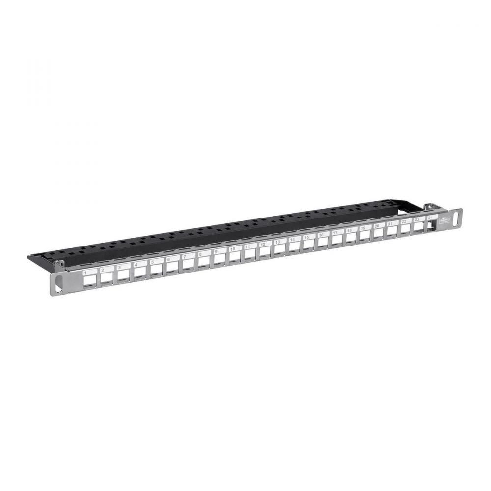 P-PANEL,JACK,UNLD,S/FTP,24P,19"WX0.875"H