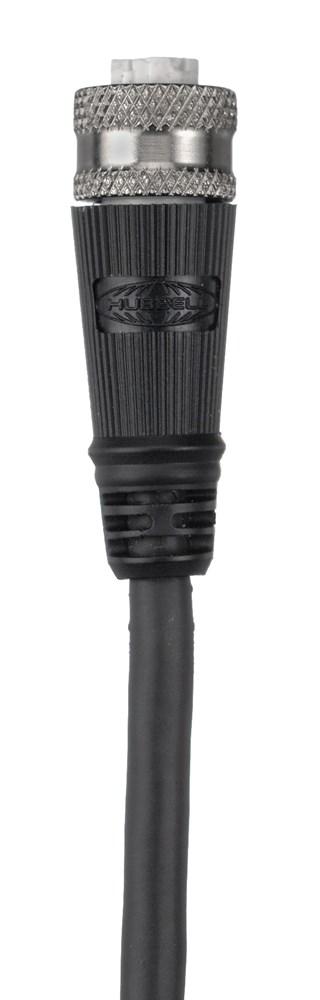 MINI-QCK, MALE PLUG 4P/18AWG 4'