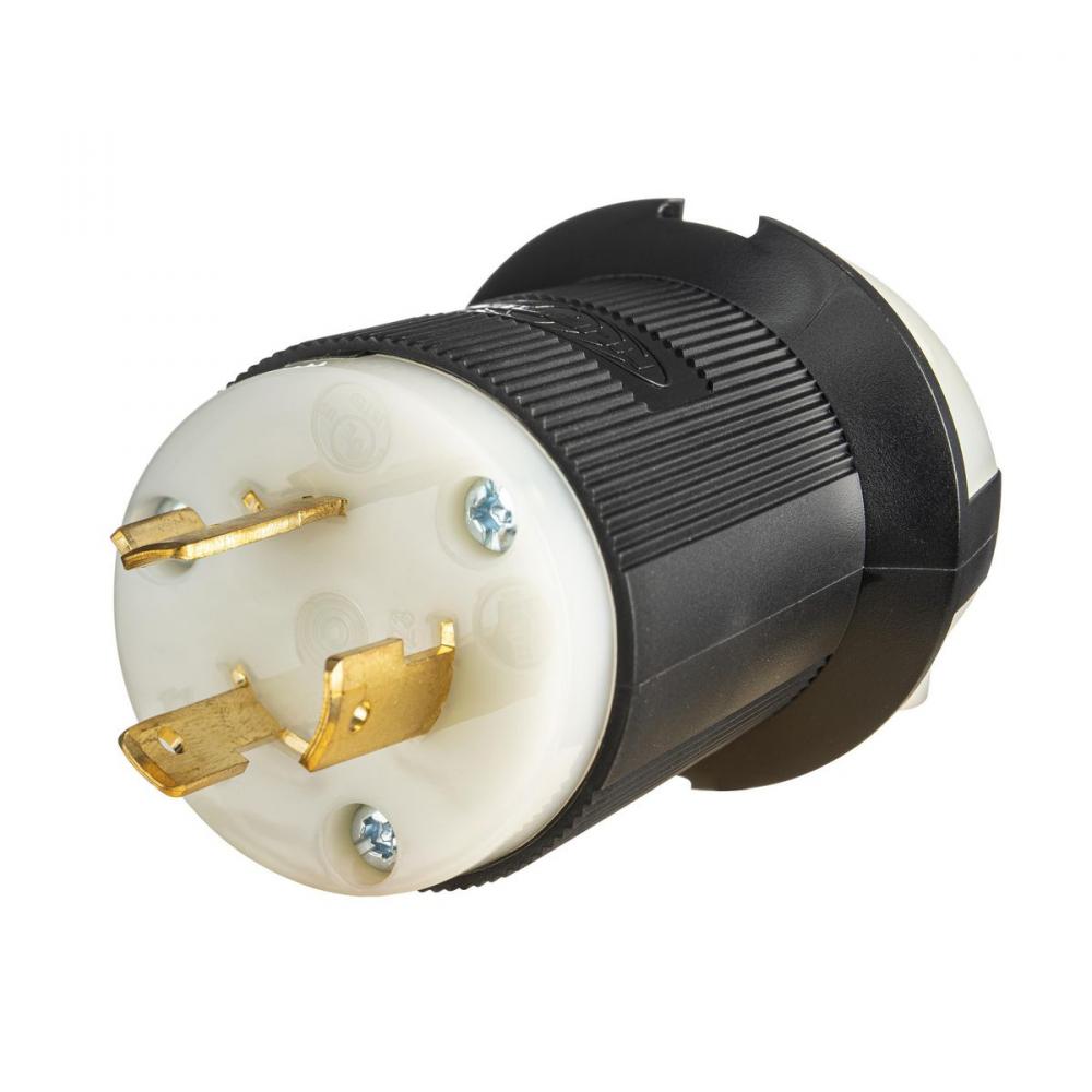 LKG PLUG, 20A 480V, L8-20P, B/W, SP T