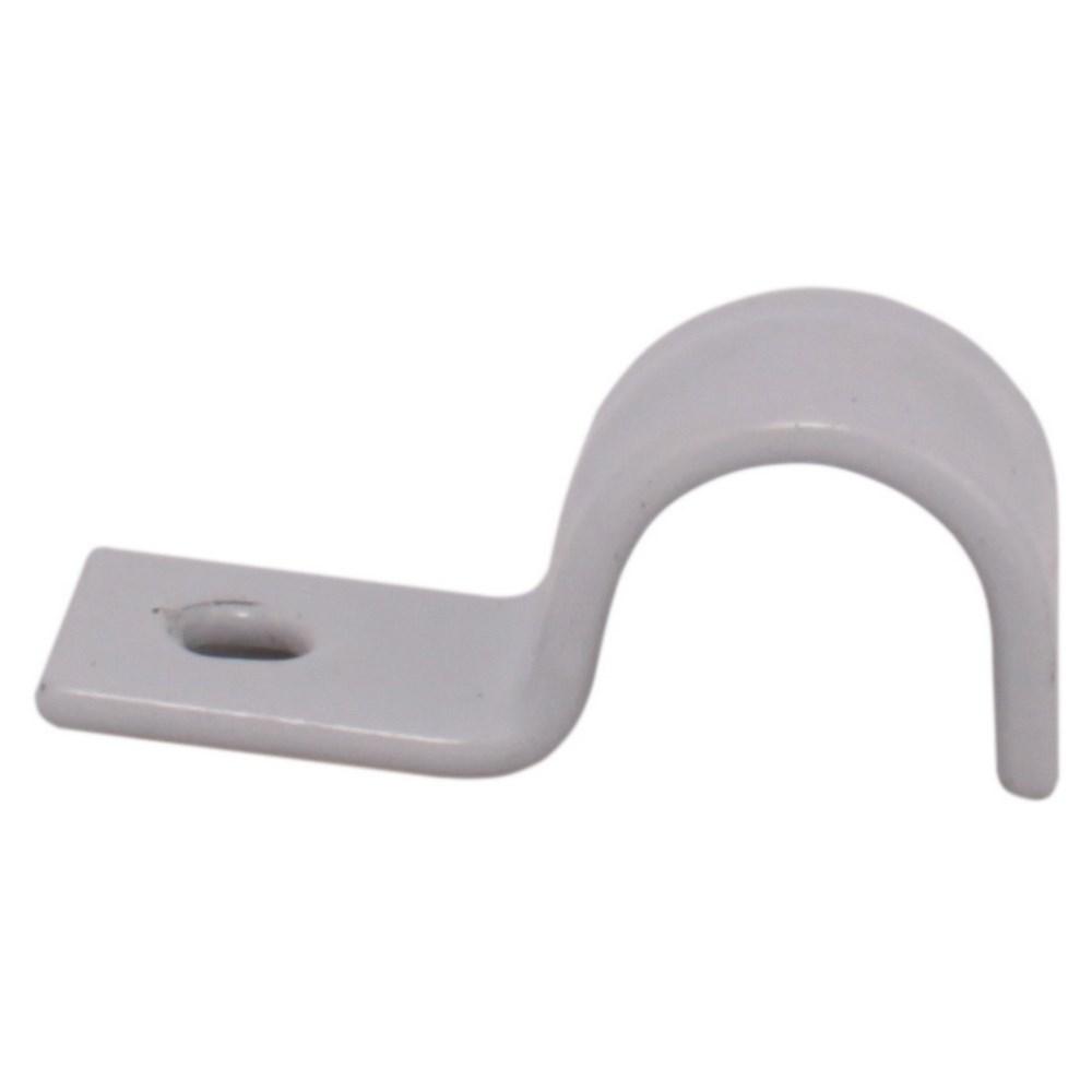 1/2" PVC COATED GALV. METAL PIPE STRAP 1 HOL