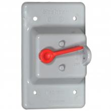 Ipex USA LLC 077612 - PVC WP SING. GANG COV. TOGGLE SWITCH SCEPTER