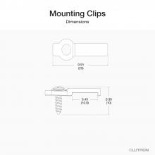 Lutron Electronics LU-MK1 - LUMARIS TAPE MOUNTING KIT 1