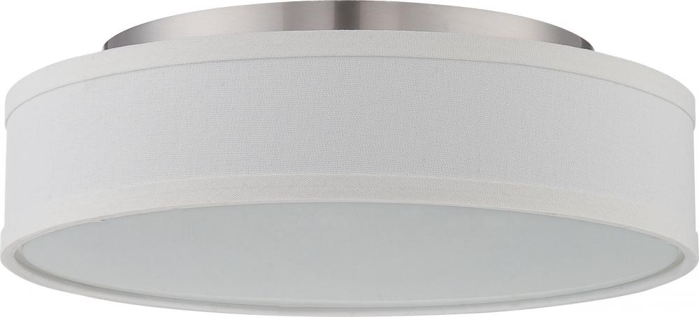 HEATHER LED FLUSH Brushed Nickel