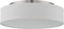 Satco 62-524 - HEATHER LED FLUSH Brushed Nickel