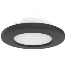 Satco 62/1584 - 4" LED SURFACE MOUNT/BLACK