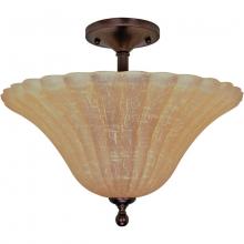 Satco 60/012 - MOULAN 3 LT SEMI FLUSH