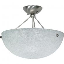 Satco 60/132 - SOUTH BEACH 3 LT SEMI FLUSH