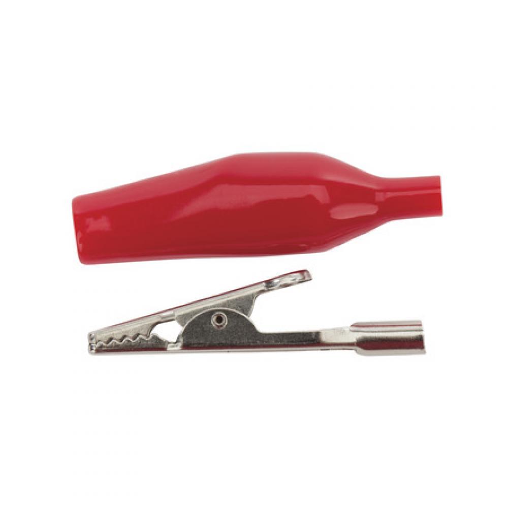 2 Inch Alligator Clip Molded Boot-Red