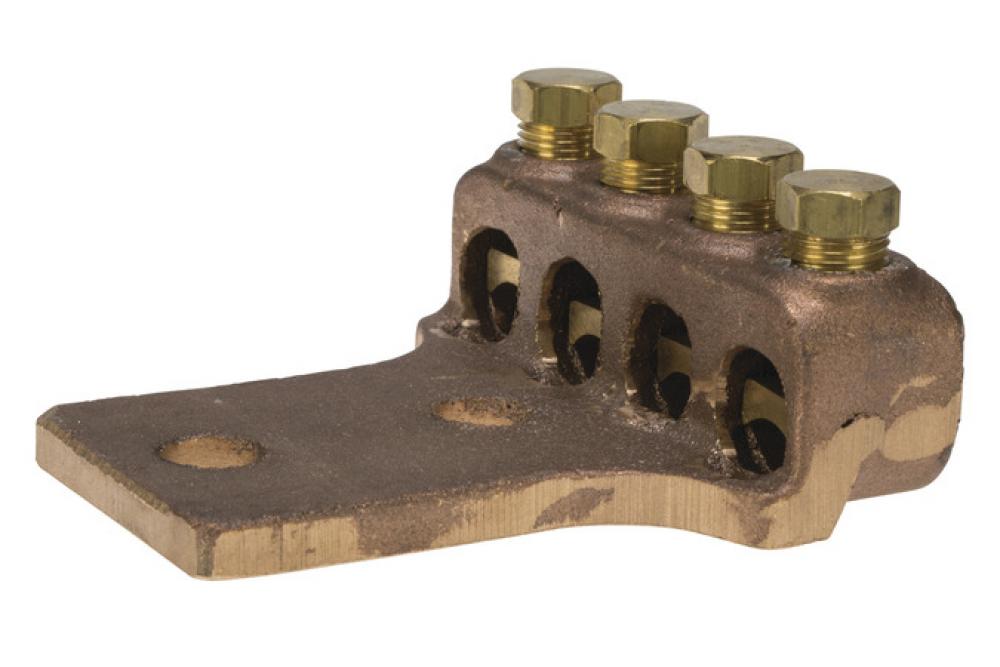 Terminal Lug Twin 500-4/0 Bronze