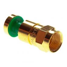 NSi Industries 18205 - F RGB Compression 24AWG Gold Pl 25/Bg