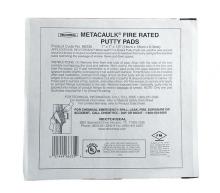 NSi Industries 66335 - Metacaulk 7" x 7" x 1/8" Putty Pad