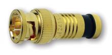 NSi Industries 18020 - BNC RG6Q Compression Gold Pl 25/Bg