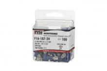 NSi Industries F16-187-3V - 16-14 Vl Female Disc .187, 100 Per Pack