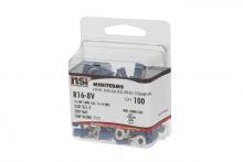 NSi Industries R16-8V - 16-14 Vinyl Ring #8 Stud, 100 Per Pack