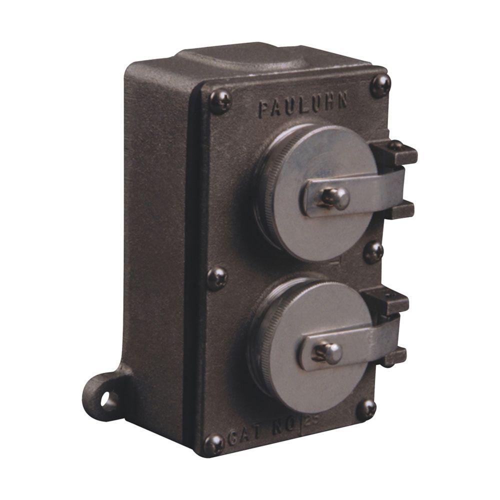 PLGRCPT ALU-WT 2 RECEPTACLE 20A 3W2P