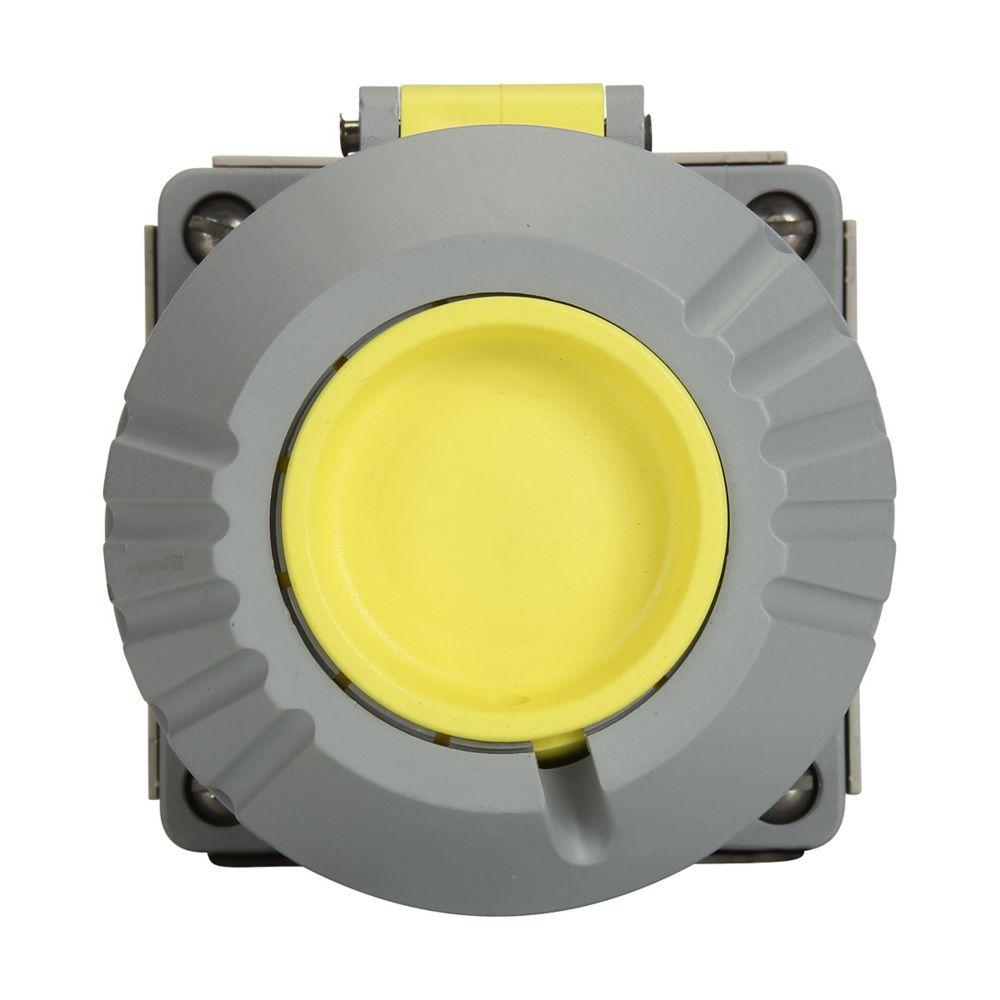 FLANGE SOCKET 30A-5POL-7H