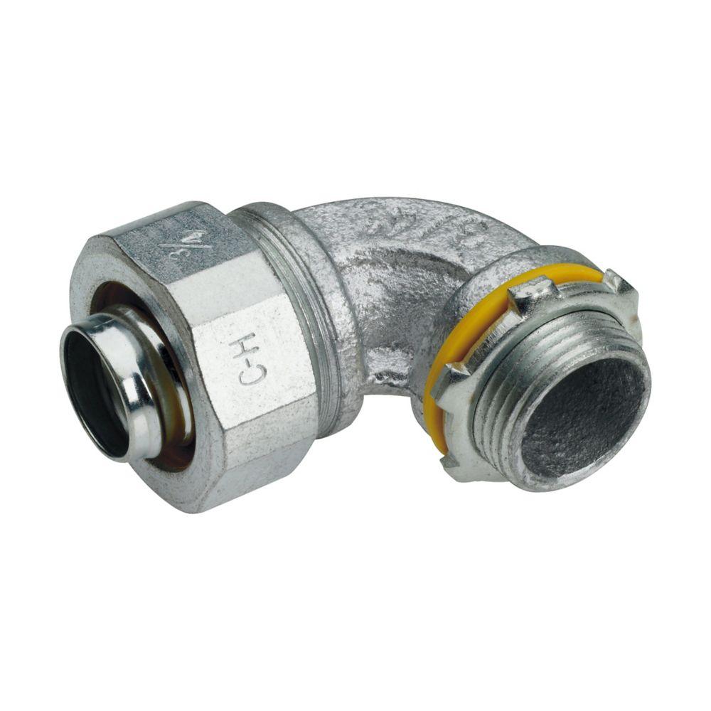 1 LT 90 DEGREE CONN GROUND LUG AL