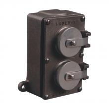 Eaton Crouse-Hinds 2584A-125 - PLGRCPT ALU-WT 2 RECEPTACLE 20A 3W2P