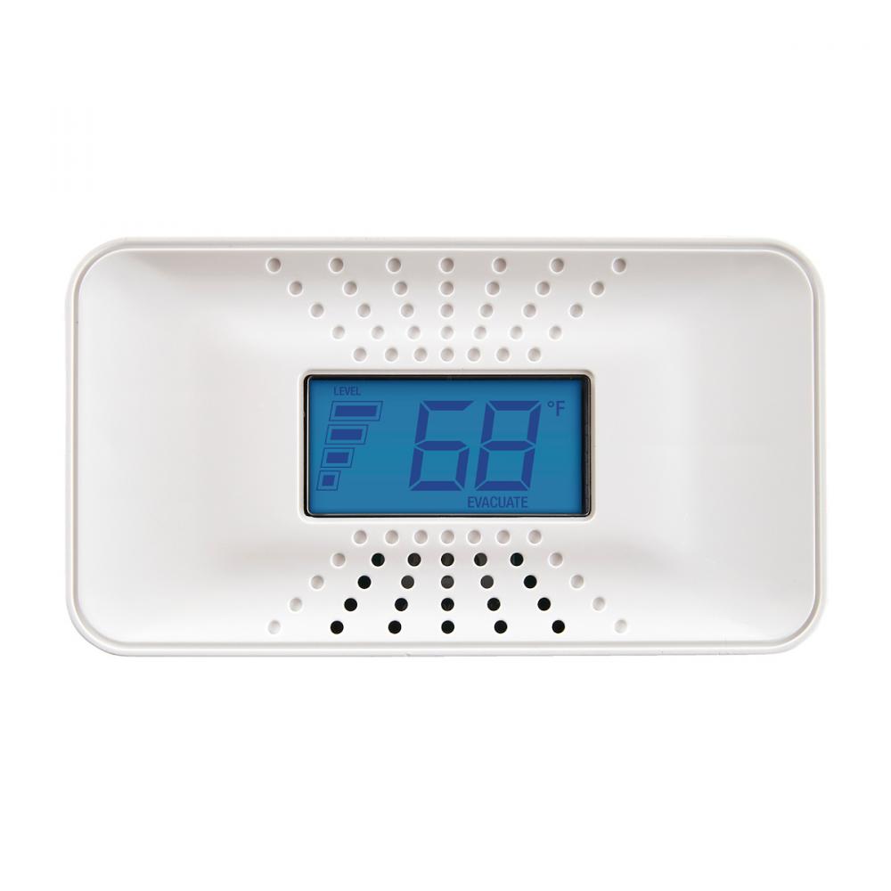 10-Year Sealed Batt CO Alarm w/Display