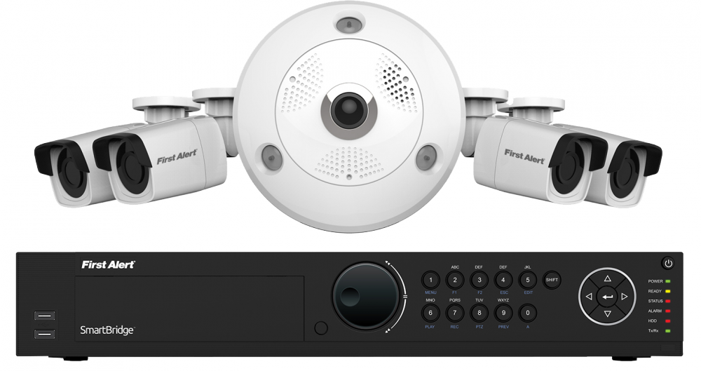 PoEIP 16CH NVR 4TB 1 3MP360 CAM 4 2MPCAM