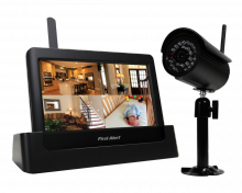 BRK DWH-471 - 4 CHN Wireless DVR w/ 7" Mon & 1 CAM-LAN