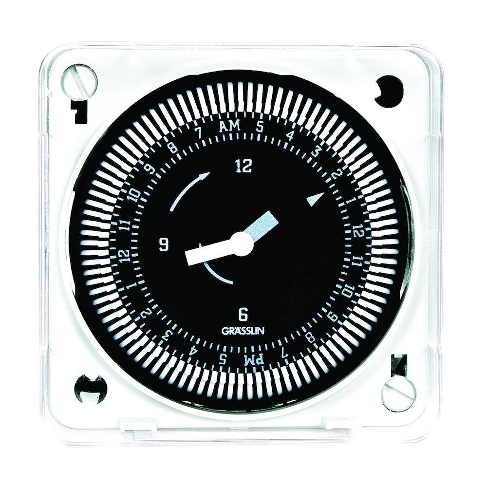 24-Hour 120V Electromechanical Flush Mount Timer