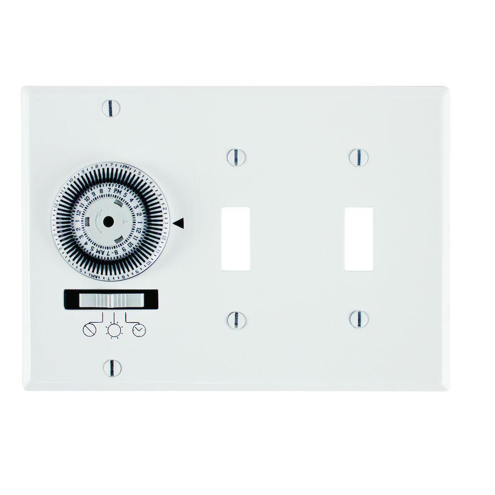 24-Hour Heavy-Duty Mechanical In-Wall Timer, Tim