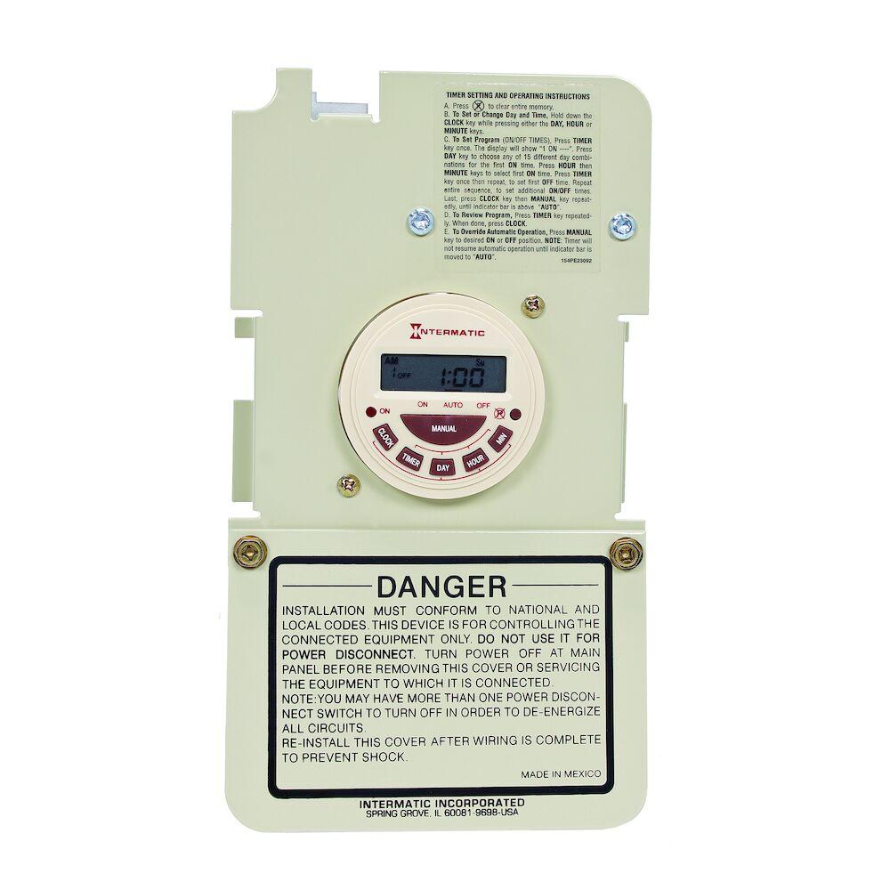 7-Day Electronic Time Switch Mechanism - Mechani