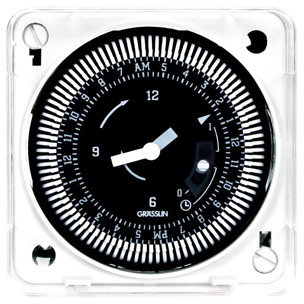 24-Hour 120V Electromechanical Flush Mount Timer