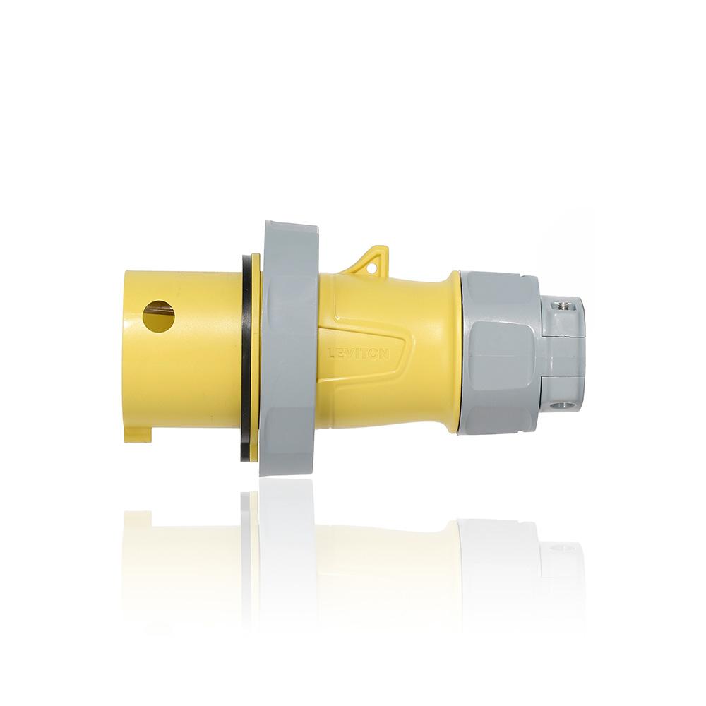 30 Amp Pin & Sleeve Plug-YELLOW