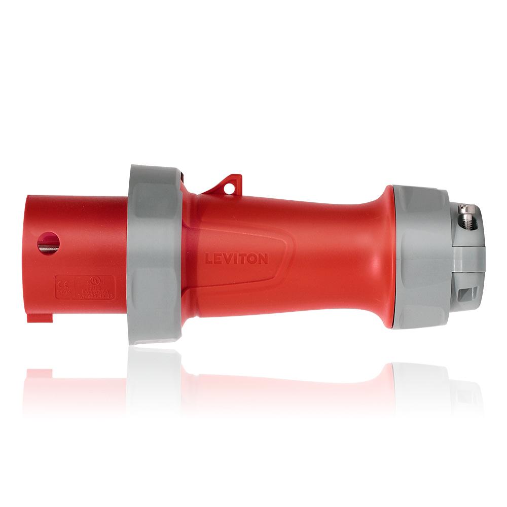 60 Amp Pin & Sleeve Plug-RED