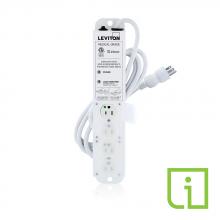 Leviton 53C4M-1N7 - 4-OUTLET 15A CM NON-SURGE 7 CORD