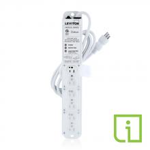 Leviton 53C6M-1S7 - 6-OUTLET 15A CM SURGE 7 CORD